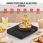 Nafewin 1800W Single Burner Electric Cooktop
