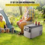VEVOR Portable Dual Zone Refrigerator for Travel