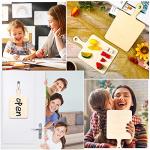 Yalikop 6-Piece Mini Wooden Cutting Board Set