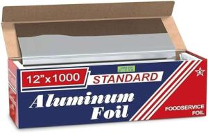 12"x1000' Heavy-Duty Aluminum Foil Roll