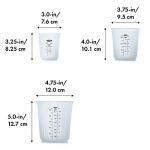 OXO Good Grips Silicone Measuring Cup Set