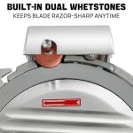 ARINOO 10'' Electric Meat Slicer with Sharp Blade