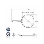 Nordic Ware French Steel Crepe Pan, 10-Inch