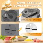 4-in-1 Electric Vegetable Slicer and Chopper