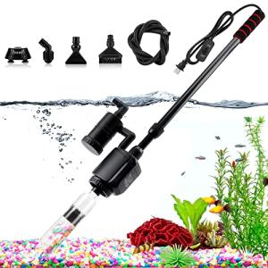AQQA 6-in-1 Electric Aquarium Gravel Cleaner