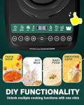 WantJoin High-Speed Multifunctional Cooking Blender 60 Oz