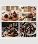 Dark Chocolate Melting Wafers for Baking and Dipping