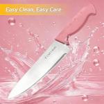 HENKELIVING 6-Piece Peach Pink Knife Set