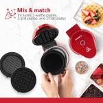 Holstein 3-in-1 Waffle, Griddle, and Maker