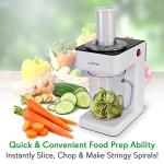 NutriChef 3-Blade Electric Vegetable Spiralizer