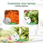 NutriChef 3-Blade Electric Vegetable Spiralizer