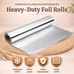 12"x1000' Heavy-Duty Aluminum Foil Roll
