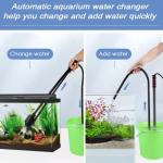 AQQA 6-in-1 Electric Aquarium Gravel Cleaner