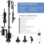 AQQA 6-in-1 Electric Aquarium Gravel Cleaner