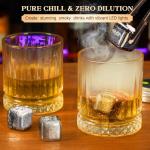 Electric Whiskey Smoker Kit with Glasses & Ice Cubes