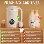 8-in-1 Automatic Nut Milk Maker Machine