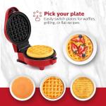 Holstein 3-in-1 Waffle, Griddle, and Maker