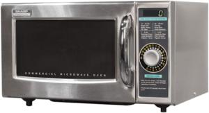 Sharp Commercial Microwave Oven, 1000 Watts, Stainless Steel