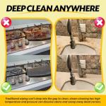 Handheld High-Pressure Steam Cleaner with 10 Accessories