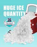 Silonn Fast Countertop Ice Maker - 26lbs Daily