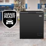 Igloo 5.0 Cu. Ft. Black Chest Freezer