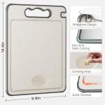 Double-Sided Cutting Board with Knife Sharpener