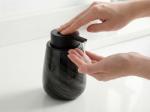 Marble Glass Liquid Soap Pump Dispenser - Black