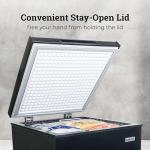 Igloo 5.0 Cu. Ft. Black Chest Freezer