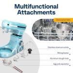 VIVOHOME 4.75 Quart 8-Speed Stand Mixer