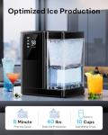 Silonn Countertop Nugget Ice Maker with Timer