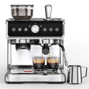 EUHOMY 20 Bar Espresso Machine with Grinder