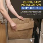 Heavy Duty Kitchen Trash Compactor Bags - 15 Pack
