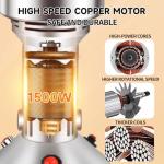 MELVTATA 150g Electric Spice and Grain Grinder