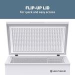 West Bend 5-Cu.Ft Chest Freezer with Temperature Control