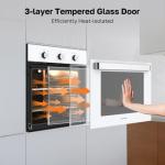 ThermoMate 24" Electric Wall Oven with 5 Functions