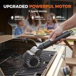 Cordless Electric BBQ Grill Cleaning Brush
