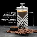 Ovente French Press Coffee and Tea Maker 355ml