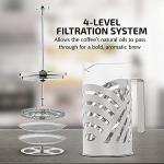 Ovente French Press Coffee and Tea Maker 355ml