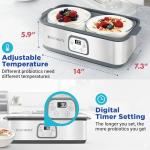 Probiotic Yogurt Maker with Time & Temp Control