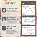 BreKX Aspen Heavy-Duty Oval Stainless Steel Cooler