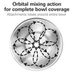 Hamilton Beach 4-Quart Electric Stand Mixer, Black