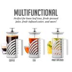 Ovente French Press Coffee and Tea Maker 355ml