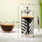 Ovente French Press Coffee and Tea Maker 355ml