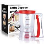 BBSTARZ 4-Cup Pancake Batter Dispenser with Handle