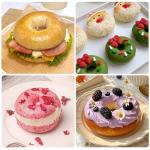 Silicone Air Fryer Doughnut Molds Set of 2