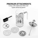 Ovente French Press Coffee and Tea Maker 355ml