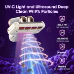Cordless Mattress Vacuum Cleaner with UV-C Light
