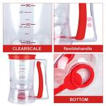 BBSTARZ 4-Cup Pancake Batter Dispenser with Handle