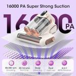 Cordless Mattress Vacuum Cleaner with UV-C Light