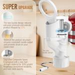 Fedowal KitchenAid Pasta Press with 7 Interchangeable Plates